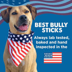 Best Bully Sticks Premium 3 Inch Beef Trachea - 50 Count (Pack of 1) - All-Natural, Grain-Free, Single-Ingredient Treat, Supports Dental Health