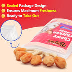 Dog Treats Chicken-Wrapped Calcium Bone Chew, Rich in Taurine, Suitable for Small, Medium, Large Dogs. Clean Teeth Freshen Breath. Use Training Reward Each Pack Contains 10.58 Ounces.