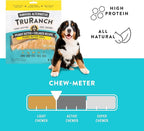 TRURANCH Collagen Chips - Collagen Dog Treats - Long Lasting Healthy Joint Support - Rawhide Alternative Chips - Skin & Coat Health - Made with Real Peanut Butter, Value Pack, 15 Bag, 7.5 lbs