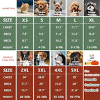 Koneseve Dog Shirt Soft Cotton Stretchy Cute Clothes for Small Dogs Cats 2-Pack Rust & Mist Green XL