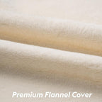 Self Warming Cat Bed, Heating Cat Pad, Extra Soft Flannel Surface, Removable ＆ Washable, Thick Thermal Mat with Non-Slip Bottom (Ivory, 29" X 19")