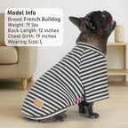 KYEESE 3Pack Dog Sweater Comfy Dog Sweaters for Medium Dogs Boy Lightweight Dogs Sweatshirt Pullover Pet Fleece Sweater Stretchy Pets Clothes Soft Pets Sweaters Pet Coat with Sleeves for Cold Weather