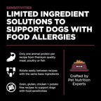 Go! Solutions Sensitivities Limited Ingredients, Grain-Free Dry Dog Food, Lamb Recipe for Sensitive Stomach, 3.5 lb Bag