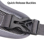 Cat Harness and Leash Set Escape Proof Tactical Extra Large Kitten Harness Emotional Support Cat Vest, Grey, XXL