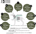 AOFITEE Dog Coat, Waterproof Dog Jacket Winter, Dogs Coat with Harness Built in, Warm Dogs Puffer Jacket with Zipper, Reflective Pet Snowsuit Sweater for Dachshund, French Bulldog, Boston Terrier, M