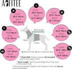 AOFITEE Small Dog Coat, Dog Winter Coat with Harness Built in, Warm Dogs Jacket with Zipper & Polar Fleece Collar, Waterproof Pet Snow Jacket Snowsuit for Schnauzer, Chihuahua Yorkshire, S