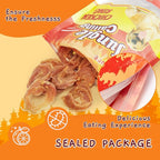 Jungle Calling Chicken Rings Dog Treats, Slow Roasted Chicken Jerky, Rawhide Free Dog Chews, High Protein Training Treats, Hip and Joint Health with Glucosamine, 10.6 oz