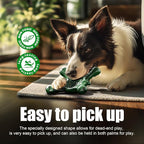 Dog Toys for Small Dogs, Nylon Indestructible Dog Toy for Small Dogs, Hedgehog Puppy Chew Toys with Bacon Flavor,Long Lasting, Puppy Teething Toys, Green