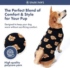 Spark Paws Knit Dog Sweater – Ultra Soft Warm Winter Dog Sweater for Small, Medium & Large Dogs – Stretch Fit Pet Sweater for French Bulldog, Pitbull, Girl & Boy Dogs Jacket, (Broken Teddy, M)