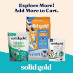 Solid Gold Wet Cat Food Variety Pack Shreds in Gravy - Healthy Canned Cat Food Made w/Real Chicken & Protein Shreds, Vitamins - Grain Free & Gluten Free Canned Meals for Cats & Kittens - 24ct/3oz Can
