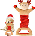 Christmas Dog Toy, Large Dog Toys, Squeaky Dog Toy, Tug of War Toys Dog, Chew Toys, Stuffed Dog Toys for Small/Medium/Large Dogs