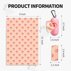 Dog Poop Bags Rolls with Dispenser 150 Count Biodegradable Poop Bags for Dog and Cat Cherry Blossom Scented Waste Bag Leak Proof Doggie Poop Bag Doggy Trash Bag Pink