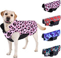 CuteBone Winter Dog Coat - Waterproof Windproof Reversible Vest, Thick Adjustable Cold Weather Jacket for Small Medium Large Dogs, Soft With Leash Hole