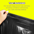 Dog Poop Bags, 20L / 5.3 Gal Replacement Dog Poop Bag - 75 PCS Leak-Proof & Tear-Resistant Bags for Most Pet Waste Trash Cans