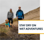 Ruffwear, Sun Shower Dog Raincoat, All-Weather Jacket, Waterproof, Windproof & Lightweight, Mineral Yellow, Large