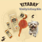 Turkey Tendons for Dogs, All Natural, Healthy Dog Treats, Long Lasting, Hypoallergenic Dog Chews, Rawhide Free, USA-Sourced, for All Dogs, Lollipop, 4 Count Pack