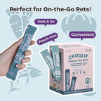 Choolip Squeeze Vita Stick Lickable Cat and Dog Treats – 49-Count Eye Support Sticks with Multivitamins, Soft Squeezable Paste for All Life Stages, Supporting Eye Health