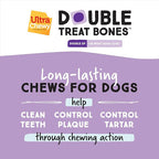 Ultra Chewy Peanut Butter, Chicken, Bacon and Cheese Flavors: Long-Lasting Treats Made in USA for Large and Small Breeds, Highly Digestible, for Aggressive Chewers (Favorite Flavors, 6 Count)