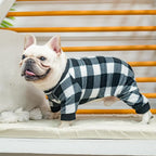 SCENEREAL Dog Pajamas for Small Medium Large Dogs Soft Pet Sweater Clothes Warm Puppy Onesie Outfits for Doggie Winter Christmas - Dog Jammies Pjs