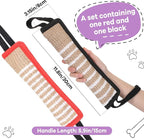 Amylove 2 Pcs Dog Tug Toy,tug of War,Fight Pillow with 2 Handles Tough Jute for Small Medium Large Dogs Puppy Training Bite Pillow Interactive Play