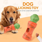 Cute Carrot Bully Stick Holder for Medium Large Breeds, Heavy Duty Dog Chew Holder for Aggressive Chewers, Safety Device to Prevent Choking