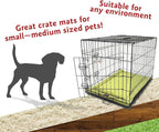 Majestic Pet Orthopedic Memory Foam Dog Crate Mat - Plush Pet Bed Pad for Crates & Kennels | USA Crafted | 30"x21" Villa Apple