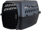Petmate Pet Porter Dog Kennel 26", Dark Gray & Black, for Pets 20-25lbs, Made in USA