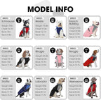 Nanaki Small Dog Coats for Winter Waterproof, Warm Fleece Lining Dog Jacket with Leash Hole, Reflective Cold Weather Puppy Jacket Vest, Easy On Pullover Pet Snow Jacket Male Female, Bulldog, Black M