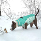 Lelepet Dog Coat Warm Dog Winter Coat Waterproof Dogs Jacket with Harness Built in Reflective Pet Fleece Vest Zip-Up Cold Weather Coats for Dogs Turtleneck & Windproof Coats Chihuahua Mint Green XS