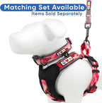 Pawtitas 6 FT Padded Dog Leash with Comfortable Neoprene Padding Handle - Camo Pink Lead | Medium Reflective Dog Leash with Highly Reflective Band Perfect for Medium and Large Dogs and Puppies.