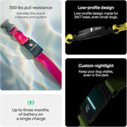New Fi Series 3+ Smart Dog Tracker Collar – AI GPS for Dogs, Health & Behavior Monitor, Virtual Fence, Escape Alerts, Waterproof, Apple Watch Compatible 12Mo Membership Included