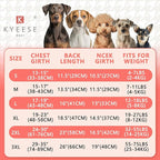 KYEESE 2Pack Dog Sweater Warm Lightweight Dogs Clothes Stretchy Dog Outfit for Small Dogs Boy Girl Soft Pets Fleece Sweater Turtleneck Pet Coat Comfy Sleeveless Doggie Sweatshi Red,XL