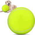 QDAN Giant Large Tennis Ball for Dogs: 9.5" Premium Balls for Dog for Outdoor Play, Big Tennis Ball Dogs Toy, Tennis Ball for Small Medium Large Dog, Pet Balls, Yellow