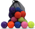 Magicorange 20 Pack Dog Tennis Balls, Tennis Balls for Dogs,Pet Ball Come with Mesh Bag for Easy Transport, Colorful Easy Catching Pet Dog Balls(Multi-Color, 20 Pack)