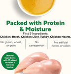 Dave's Pet Food Grain Free Wet Cat Food Pate (Chicken), Made in USA Naturally Healthy, Economy Size, Multi-Cat Families, Canned, 22 oz Cans (12 Pack)