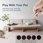 Cat Toys Laser Pointer for Indoor, Rechargeable, 7 Adjustable Wand Red Light Pet Interactive Cat Mouse Toys to Keep Busyfor Kitten Dog Chase Play
