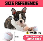 X-Small Dog Tennis Balls Dog Toys Ball 1.72" Pack of 6, Fit Ball Launchers