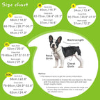 Mosucoirl Dog Raincoat Jacket Reflective Adjustable Hooded Pet Poncho Rain Coats with Leash Hole Waterproof Clothes for Small Medium Large Dogs (Green, L)