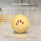 Interactive Dog Balls, Smart Dog Toys, 4 Movement Modes, Durable TPU Squeezably Elastomeric Material, Motion Activated Automatic Moving Rolling Ball for Dogs 20-60 lbs