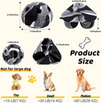 IFOYO Frozen Treat Dog Toy Ball for Small to Medium Dogs, Silicone Enrichment Dog Toys to Keep Them Busy, Reduce Anxiety, Puzzle Treat Dispensing Dogs Toys for Slow Food Training, Easy to Clean