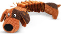 Dog Toys Plush Large Dogs with Squeaky and Crinkle Paper, Tug of War Pet Toys, Interactive Puppy Chew Toys for Small, Medium and Large Dogs