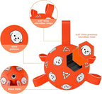 Dog Soccer Ball with Straps, Soccer Ball for Dogs, Outdoor Dog Toys, Dog Birthday Gift for Medium Large Dogs, 8 Inch