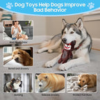 Bzonsmart Dog Squeaky Toys.5 Pack Crinkle Value Bundle .Soft Non-Shedding Puppy Toys & Self-Play Teething Toy for Dogs, Cute Pet Supplies .Dog Toys for Chewers, Small, Medium & Large Dogs