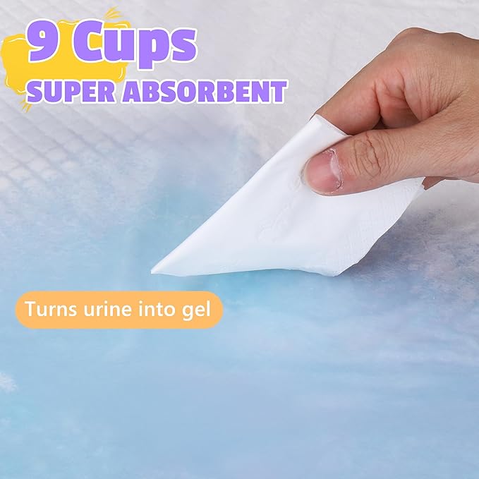Lavender Scented Super Absorbent & Leak-Proof Puppy Pads, 30"x36" Odor Control Pet Training Dog Pee Pads, Thicken Quick Dry Pee Pads, Potty Training Pads for Dogs Cats 150Counts
