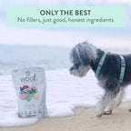 The New Zealand Natural Pet Food Co WOOF Freeze Dried Dog Food - Duck Recipe, High Protein Dog Food, Natural Dog Treats, Toppers & Meals, 2.2 lb