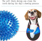 Dog Balls Pet Toys for Small Medium Dogs Clean Teeth and Training Squeaky Balls(3 Pack)