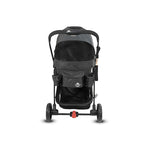 Pet Stroller, Removable and Reversible Carrier, Mesh Panels, Strorage Pockets, Great for Dogs and Cats, Keep You Pets Safe, Easy to Use