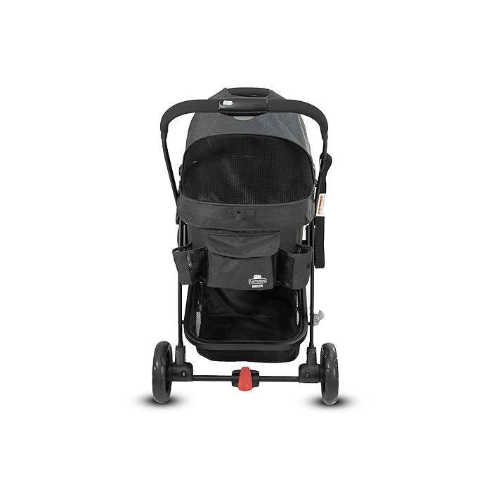 Pet Stroller, Removable and Reversible Carrier, Mesh Panels, Strorage Pockets, Great for Dogs and Cats, Keep You Pets Safe, Easy to Use