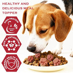 Freeze-Dried Chicken Cranberry Treats for Dogs & Cats, Grain Free Limited Ingredient Training Treats,High Protein, 4.5 oz