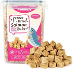 Freeze Dried Cats & Dogs Raw Treats, All Natural Single Ingredient Salmon, High Protein Healthy Pet Training Treats or Food Topper, 10.6 oz